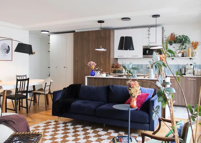 Bright Parisian Getaway Near The Seine 公寓